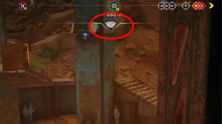 Niezależnie od tego ile projektów ostatecznie zakupiłeś od tego momentu na ekranie będzie pojawiał się kompas po tym jak dostatecznie zbliżysz się do unikalnego lootu - Jak łatwiej odnajdywać unikalny loot w Rage 2? - Rage 2 - poradnik do gry