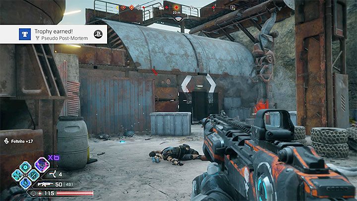 W momencie wskrzeszenia bohatera rozesłana zostanie fala uderzeniowa - Pseudoautopsja | Trofeum w Rage 2 - Rage 2 - poradnik do gry