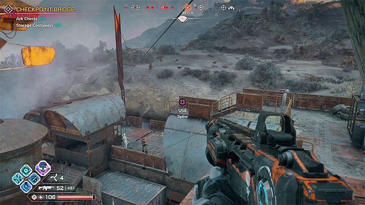 Po dotarciu we wskazane miejsce zbadaj wzgórze nad właściwym posterunkiem - Zabójczy zjazd | Trofeum w Rage 2 - Rage 2 - poradnik do gry