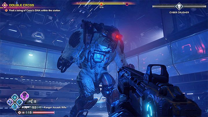 Pojedynek z misji Kontrola lotów nie jest jedynym, w ramach którego do pokonania jest boss Cyber Crusher - Cyber Crushera - Rage 2 - poradnik do gry