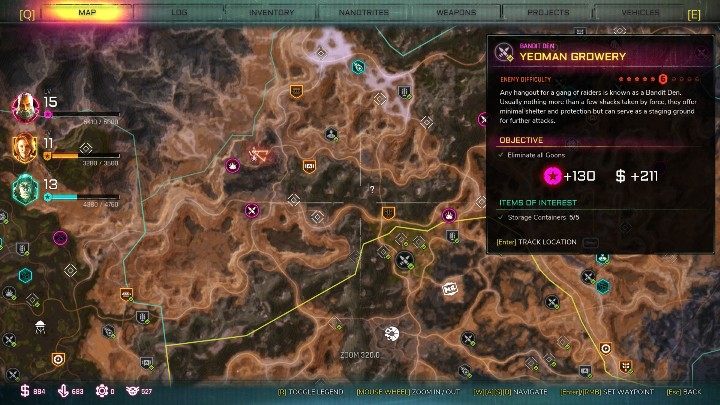 Większość lokacji dostępnych w grze Rage 2 ma dwa cele - główny oraz opcjonalny - Eksploracja mapy w Rage 2 - Rage 2 - poradnik do gry