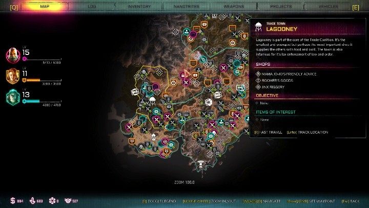 To miasto handlowe znajdziesz w środkowej części Bagna Sekreto - Miasta w grze w Rage 2 - Rage 2 - poradnik do gry