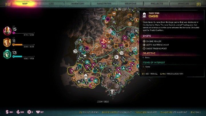 Oaza to miasto handlowe położone pośrodku pustyni - Miasta w grze w Rage 2 - Rage 2 - poradnik do gry