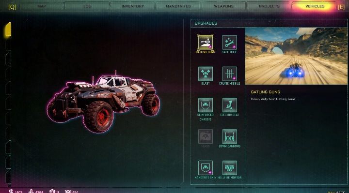 Do rozwoju Feniksa w grze Rage 2 potrzebujesz Auto Parts - Główne kategorie lootu w grze Rage 2 - Rage 2 - poradnik do gry