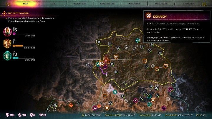 Konwoje pojawiają się w losowych miejscach na mapie, w twojej okolicy - Porady na start w Rage 2 - Rage 2 - poradnik do gry