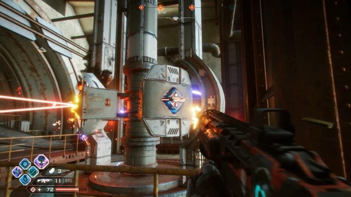 Aktywności w elektorkuzniach polegają na zniszczeniu reaktora (takiego jak na screenie powyżej) - Arka w lokacji Morze wydm | Rage 2 - Rage 2 - poradnik do gry