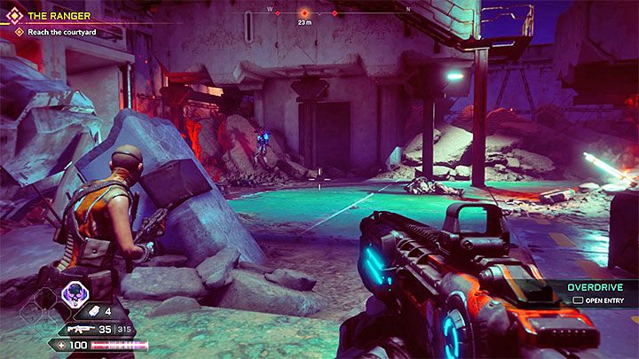 W trakcie przemarszu możesz odnajdywać data pady, których kolekcjonowanie pozwala dowiadywać się o nowych lokacjach w świecie gry, aczkolwiek zbieranie ich jest opcjonalne - Strażnik | Solucja gry Rage 2 - Rage 2 - poradnik do gry