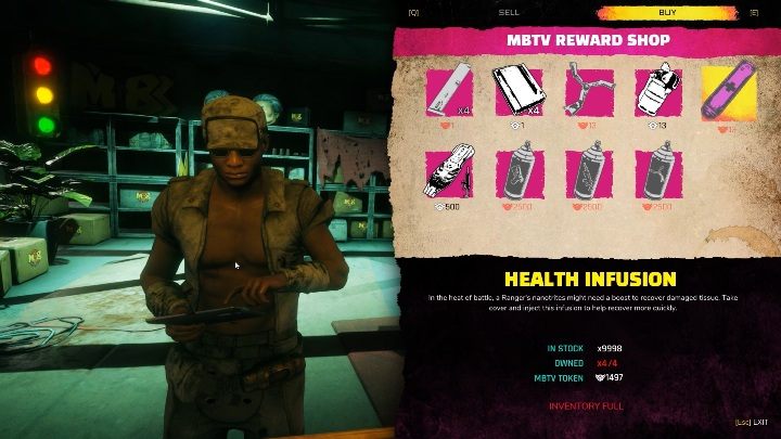 Za tę walutę możesz zakupić przedmioty w sklepie dostępnym w MBTV - MBTV Mutant Bash Arena w Rage 2 - Rage 2 - poradnik do gry