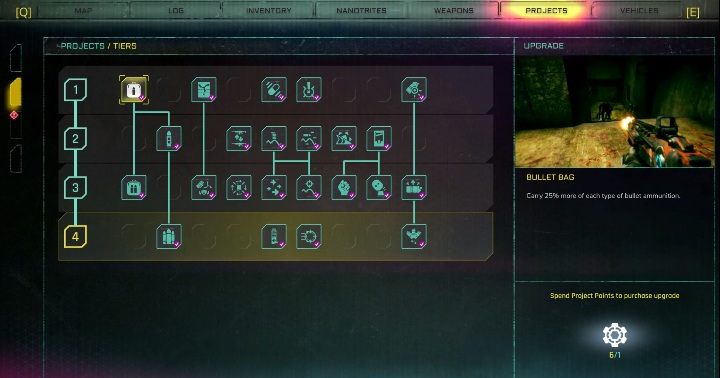 Ta umiejętność zmniejsza ciosy zadawane twojemu bohaterowi podczas sprintu - Najlepsze projekty dostępne w grze Rage 2 - Rage 2 - poradnik do gry