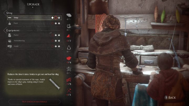 Gra oferuje ci szereg ulepszeń, w zakresie sprzętu oraz poruszania się - A Plague Tale Innocence: Porady na start - A Plague Tale Innocence - poradnik do gry