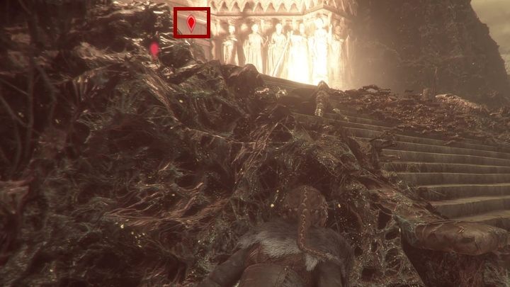 Gdy widzisz ten symbol, to znaczy że wróg cię szuka, ale nie wie gdzie jesteś. - A Plague Tale Innocence: Wykrycie - jak się zachować? - A Plague Tale Innocence - poradnik do gry