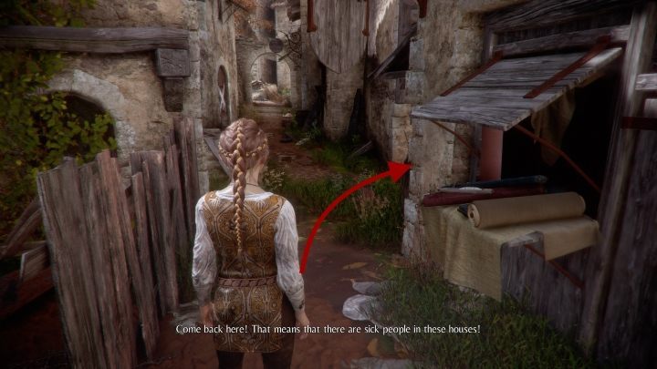 Punktem, w którym zrealizujesz swój cel jest jabłoń - A Plague Tale Innocence: A głodnych nakarmić - jak zdobyć trofeum/osiągnięcie? - A Plague Tale Innocence - poradnik do gry