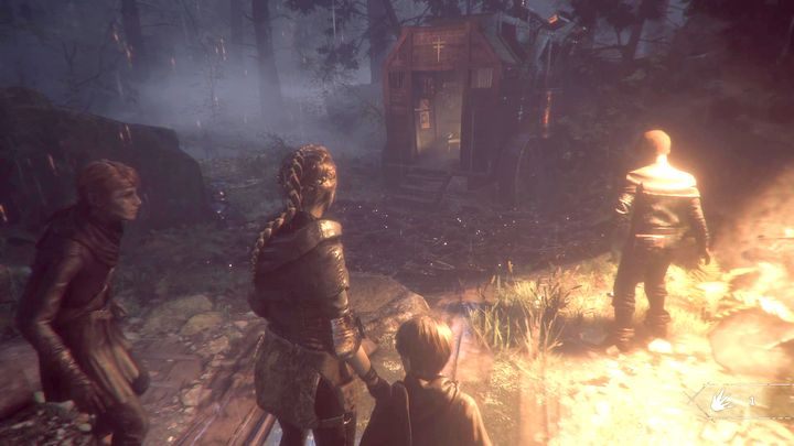 W tym rozdziale znajdziesz pierwszy wóz alchemiczny - A Plague Tale Innocence: Rozdział dóbr - jak zdobyć trofeum/osiągnięcie? - A Plague Tale Innocence - poradnik do gry