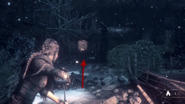 Po opuszczeniu domu, będziesz szedł ścieżką, podpalając kolejne przedmioty - A Plague Tale Innocence: Rozdział dóbr - jak zdobyć trofeum/osiągnięcie? - A Plague Tale Innocence - poradnik do gry