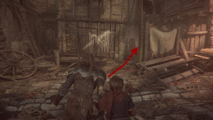 Ostatni wóz znajdziesz na samym początku etapu - A Plague Tale Innocence: Rozdział dóbr - jak zdobyć trofeum/osiągnięcie? - A Plague Tale Innocence - poradnik do gry