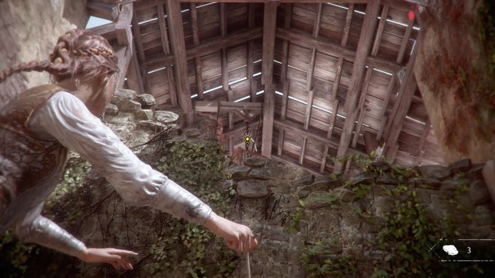 Następnie będziesz musiał przekraść się obok kolejnych mieszkańców - A Plague Tale Innocence: Nieznajomi - solucja, opis przejścia - A Plague Tale Innocence - poradnik do gry