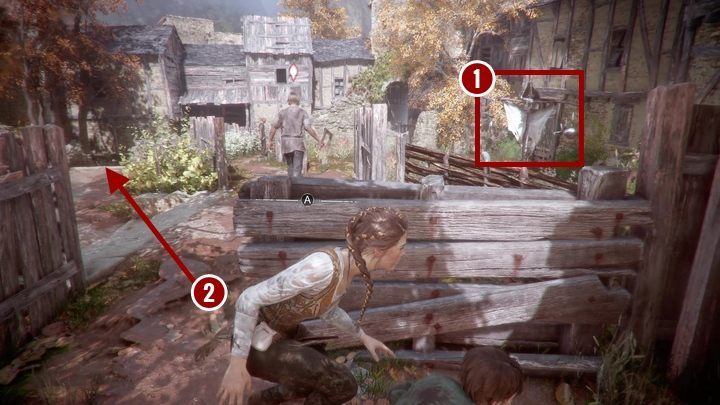 Nieopodal znajdziesz naczynie, które możesz wykorzystać do odwrócenia uwagi kolejnego przeciwnika - A Plague Tale Innocence: Nieznajomi - solucja, opis przejścia - A Plague Tale Innocence - poradnik do gry