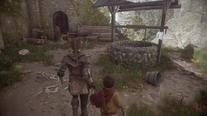 W tym momencie czeka cię pierwsza konfrontacja ze szczurami - A Plague Tale Innocence: Odwet - solucja, opis przejścia - A Plague Tale Innocence - poradnik do gry