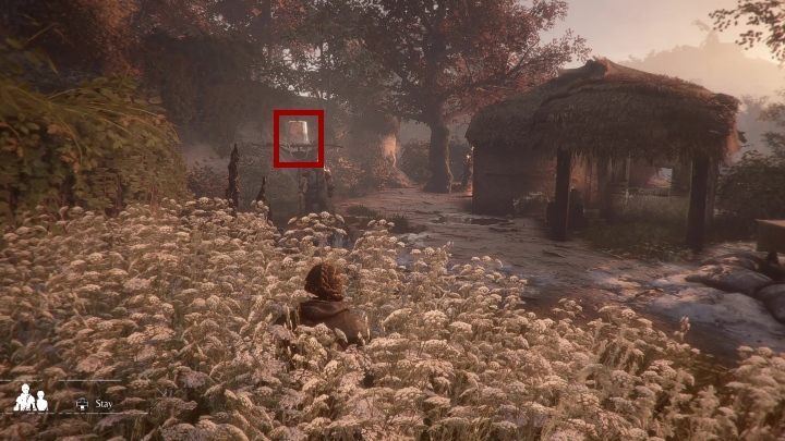 Po znalezieniu się w domku, wyjdź przez drugie drzwi - A Plague Tale Innocence: Uczeń - solucja, opis przejścia - A Plague Tale Innocence - poradnik do gry