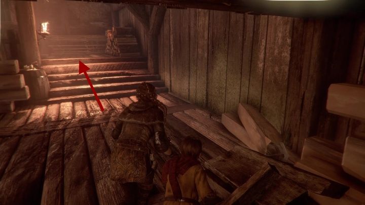 Podążając ścieżką dalej trafisz na skraj pola pilnowanego przez kolejny patrol Inkwizycji - A Plague Tale Innocence: Uczeń - solucja, opis przejścia - A Plague Tale Innocence - poradnik do gry
