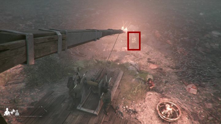 Pozyskaną w tan sposób prowizoryczną pochodnię podpal od paleniska i udaj się w kierunku kolejnej latarni - A Plague Tale Innocence: Czas kruków - solucja, opis przejścia - A Plague Tale Innocence - poradnik do gry