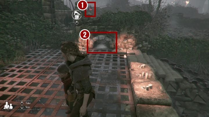 Aby wrócić nakaż Lucasowi ponownie naciągnąć trebusz - A Plague Tale Innocence: Czas kruków - solucja, opis przejścia - A Plague Tale Innocence - poradnik do gry