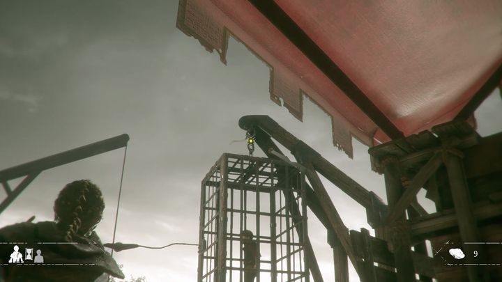Kiedy klatka będzie na ziemi, poleć Melie otworzenie zamka - A Plague Tale Innocence: Wybrakowany towar - solucja, opis przejścia - A Plague Tale Innocence - poradnik do gry