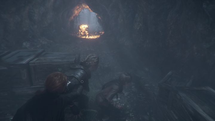 Po wyjściu na otwarty teren, trafisz do lasu - A Plague Tale Innocence: Droga przed nami - solucja, opis przejścia - A Plague Tale Innocence - poradnik do gry