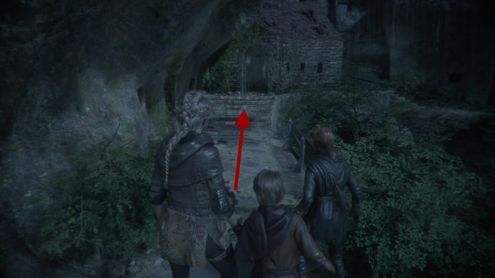 Następnie trafisz na kolejny taki fragment - A Plague Tale Innocence: Droga przed nami - solucja, opis przejścia - A Plague Tale Innocence - poradnik do gry