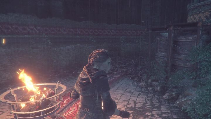 Poczekaj aż zwolniony przez Melie mechanizm cię minie i wróć do lokacji początkowej - A Plague Tale Innocence: Droga przed nami - solucja, opis przejścia - A Plague Tale Innocence - poradnik do gry