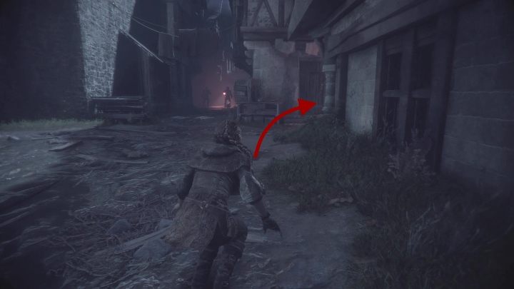 Skręć w lewo i przeskocz przez barykadę - A Plague Tale Innocence: W cieniu zamkowych murów - solucja, opis przejścia - A Plague Tale Innocence - poradnik do gry