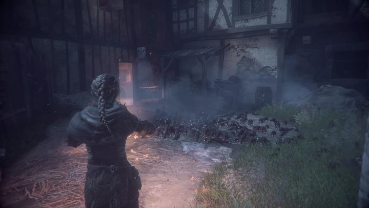 Droga przez cmentarz opiera się właśnie na tej miksturze - A Plague Tale Innocence: W cieniu zamkowych murów - solucja, opis przejścia - A Plague Tale Innocence - poradnik do gry