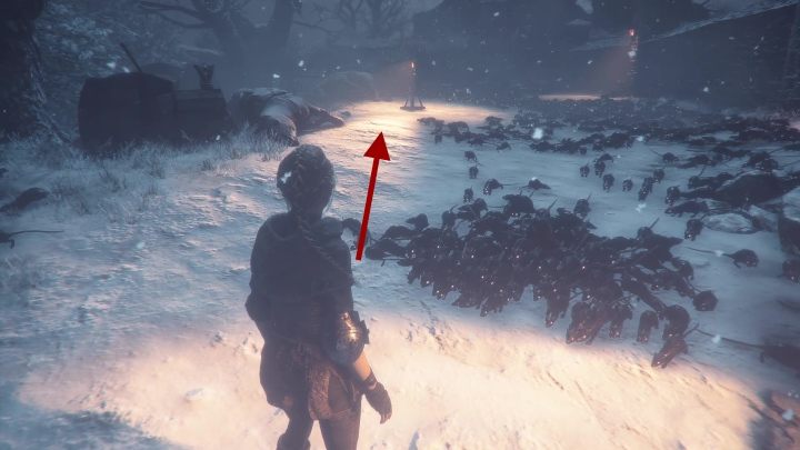 Doprowadzi cię to do kolejnej ruchomej lampy - A Plague Tale Innocence: Okruchy przeszłości - solucja, opis przejścia - A Plague Tale Innocence - poradnik do gry