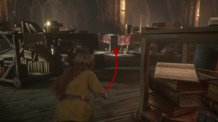 W pomieszczeniu trafisz na dwóch wrogów - A Plague Tale Innocence: Więzy krwi - solucja, opis przejścia - A Plague Tale Innocence - poradnik do gry