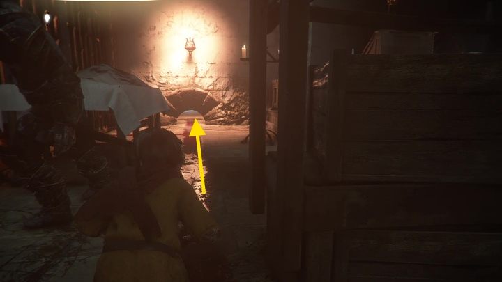 Przez otwór trafisz do kolejnej sali - A Plague Tale Innocence: Więzy krwi - solucja, opis przejścia - A Plague Tale Innocence - poradnik do gry