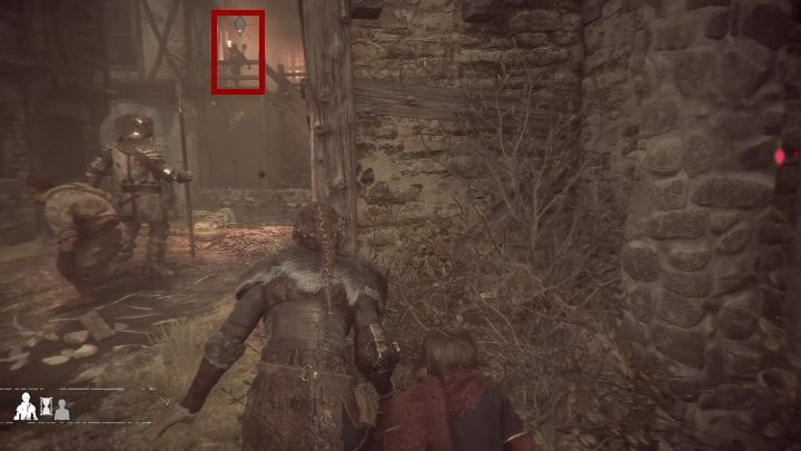 Podążając ścieżką dalej trafisz na ciężkozbrojnego - A Plague Tale Innocence: Koronacja - solucja, opis przejścia - A Plague Tale Innocence - poradnik do gry