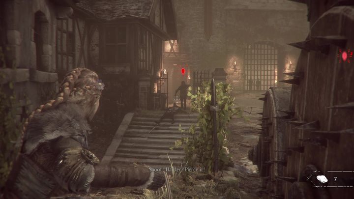 Po przejściu przez bramę trafisz pod samą katedrę - A Plague Tale Innocence: Koronacja - solucja, opis przejścia - A Plague Tale Innocence - poradnik do gry