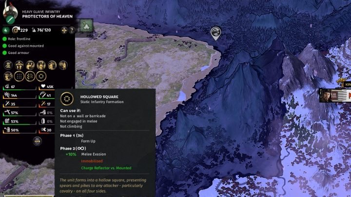 Każda jednostka posiada inne dostępne dla niej formacje - te podejrzeć można na karcie jednostki. - Formacje jednostek | Wojsko w Total War Three Kingdoms - Total War Three Kingdoms - poradnik do gry