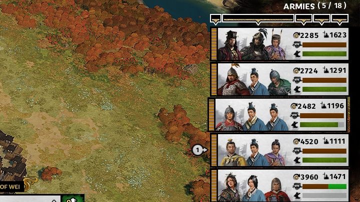 Przed rozpoczęciem wojny warto przygotować swoje armie. - Przygotowania do wojny z innymi frakcjami w Total War Three Kingdoms - Total War Three Kingdoms - poradnik do gry