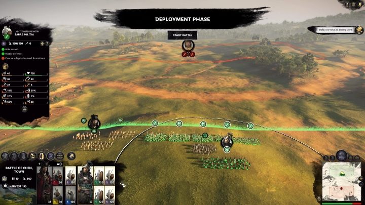 W trybie Archiwa, bohaterowie nie są herosami i walczą z pomocą swojej straży przybocznej. - Tryby Opowieści i Archiwa w Total War Three Kingdoms - Total War Three Kingdoms - poradnik do gry