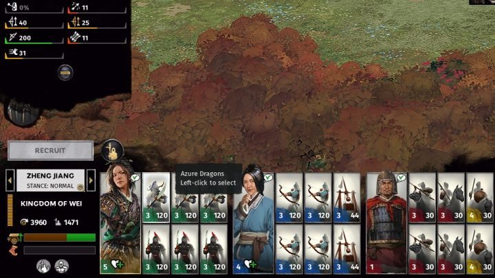 Optymalnie dobra armia, składająca się z 6 oddziałów piechoty, 6 oddziałów konnicy, 4 oddziałów strzelców i 2 oddziałów machin oblężniczych. - Skład armii - które jednostki wybrać w Total War Three Kingdoms? - Total War Three Kingdoms - poradnik do gry