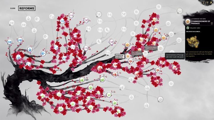 Porządek publiczny podnosić można przy pomocy, chociażby, reform. - Porządek publiczny w Total War Three Kingdoms - Total War Three Kingdoms - poradnik do gry