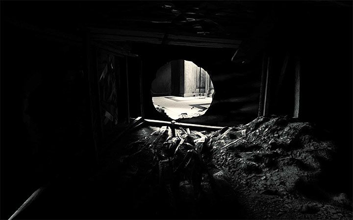 Rozwiązywaniem zagadki z sejfem zajmiesz się niedługo po przeciśnięciu się przez tunel - Zagadka z sejfem | Rozwiązanie zagadki w Layers of Fear 2 - Layers of Fear 2 - poradnik do gry