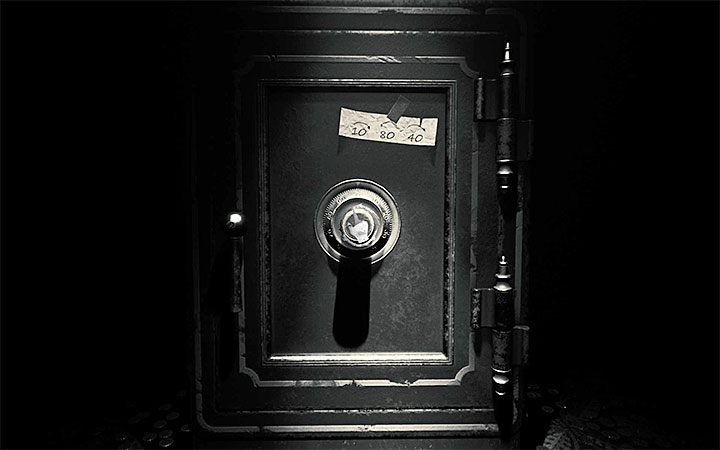 Dopiero po wejściu do skarbca możesz wejść w interakcję z sejfem - Zagadka z sejfem | Rozwiązanie zagadki w Layers of Fear 2 - Layers of Fear 2 - poradnik do gry