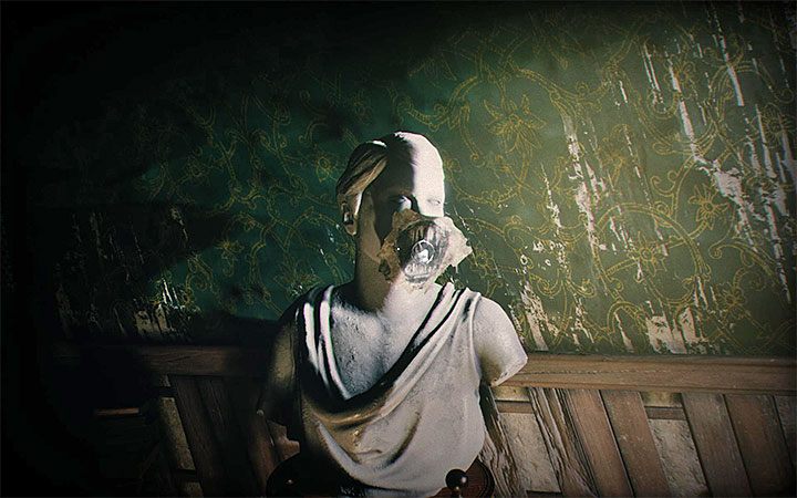 Powróć do posągu kobiety i wejdź w interakcję z nim celem powrotu do wcześniejszego wymiaru - Zagadka w sypialni | Rozwiązanie zagadki w Layers of Fear 2 - Layers of Fear 2 - poradnik do gry