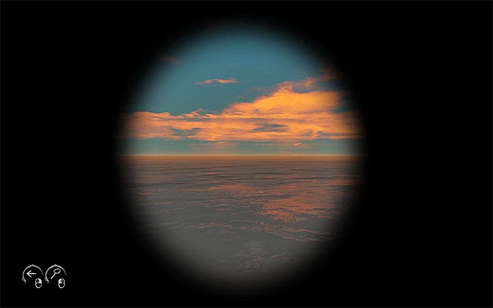 Podejdź do lunety i ustaw kamerę w położeniu, które było narysowane na notatce - Prawda cię przerośnie | Trofeum w Layers of Fear 2 - Layers of Fear 2 - poradnik do gry