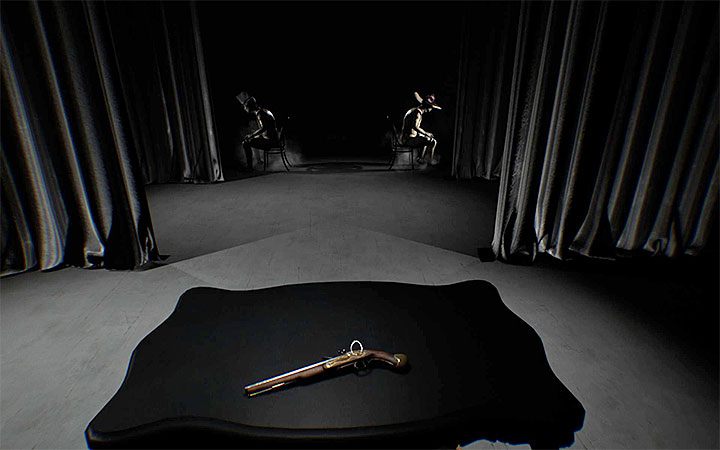 Dotrzyj do miejsca, w którym reżyser pozostawił rewolwer - Pierwszy wybór | Solucja Layers of Fear 2 - Layers of Fear 2 - poradnik do gry