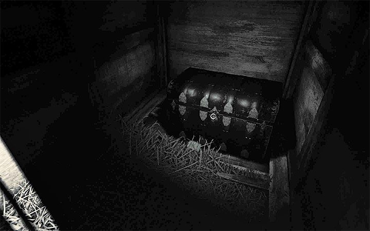 Kucnij żeby przejść dalej i dotrzyj do interaktywnej notatki - Obszar z maszynami i zegarem | Solucja Layers of Fear 2 - Layers of Fear 2 - poradnik do gry