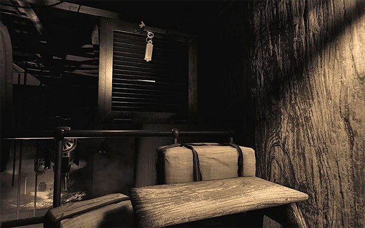 Tak samo jak wcześniej musisz przejść po metalowym balkoniku nad salą z projektorem - Piwnica | Solucja Layers of Fear 2 - Layers of Fear 2 - poradnik do gry