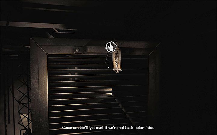 W doskonale poznany już sposób przejdź po metalowych balkonikach znajdujących się nad salą projekcyjną - Pokój dziecięcy - trzeci wybór | Solucja Layers of Fear 2 - Layers of Fear 2 - poradnik do gry